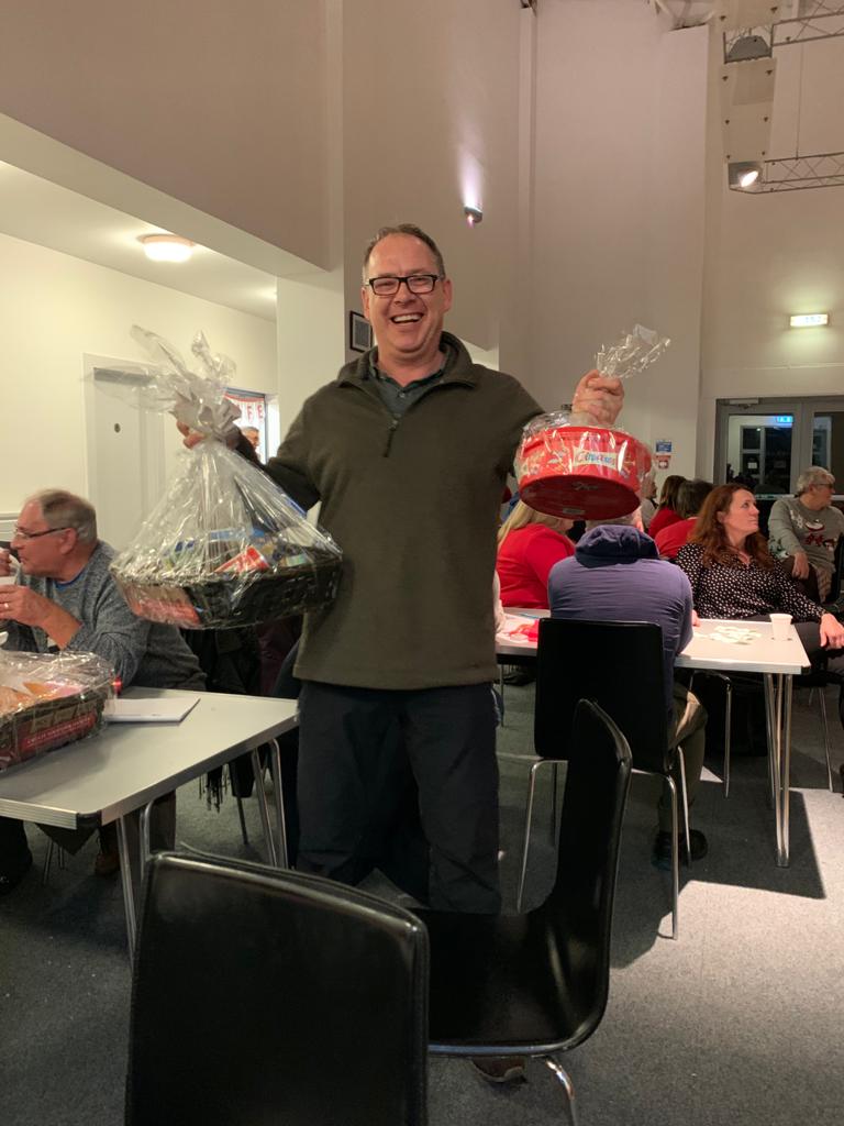 Fantastic evening at our Christmas party tonight! Remember, no drop in this month and no evening meeting in January