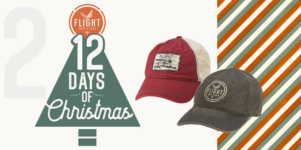 On the second day of FO Christmas, my true love sent to me two Flight Outfitters hats! Shop all our hats at the link in our bio, and don't forget that when you buy a Flight Outfitters bag, you get a free hat.⠀