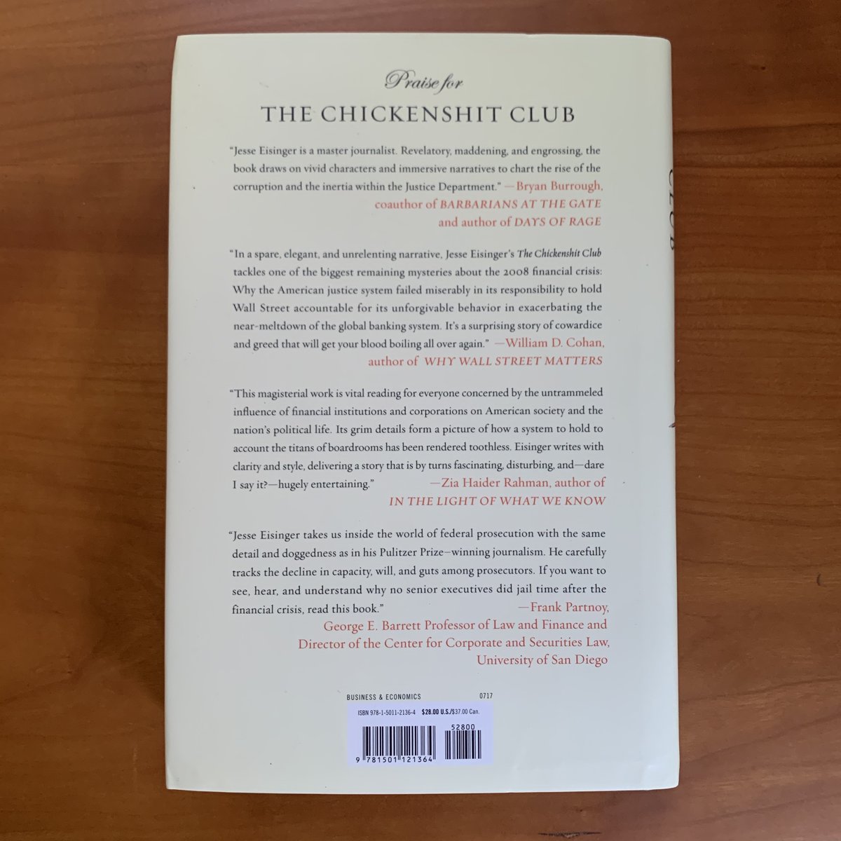 FraudLibrary's tweet photo. The Chickenshit Club @EisingerJ @Comey #CDO ๐#Regulators #SEC #TheProcessIsPolluted โ๏ธ#TheLibraryOfFraud ๐https://t.co/2dnslP0Pbb https://t.co/8kMfASw9oq
