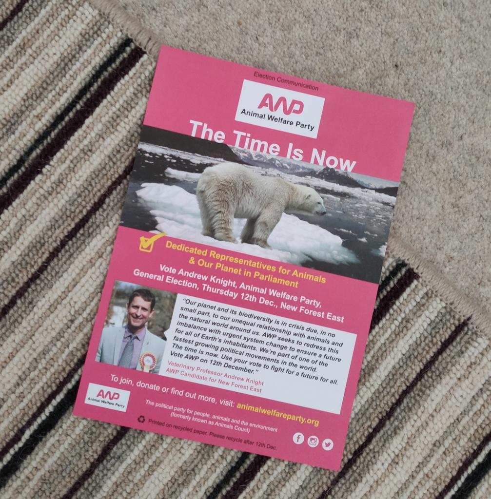 Hey @AnimalsCount Prof @DrAndrewKnight The @PostOffice @RoyalMail have dropped the campaign leaflet in #newforesteast