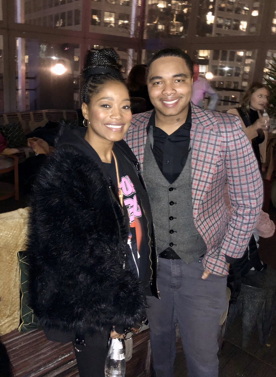 TonyBettonJrTV's tweet photo. Holiday Party Fun w/ @KekePalmer 🤪 https://t.co/dnXfU92Tdo