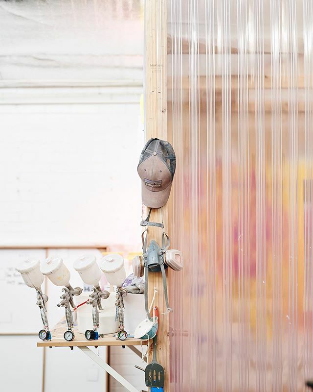 Studio Visit: Tom Adair. Stopped by as Tom was creating his @arboryafloat commissioned work titled Pink Lamborghini @tomadair_ ift.tt/38ktBwC