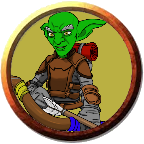 BEEFYMcDouble's tweet photo. So, a small doodle got away from me again. I present to you Boblin the Goblin, for our #StormKingsThunder #DnD campaign. He is a special NPC related to a PC backstory. A "civilized" goblin, who would've thought. ONE minor mistake was made, but i'm too lazy to correct it. https://t.co/n07vikQHAy