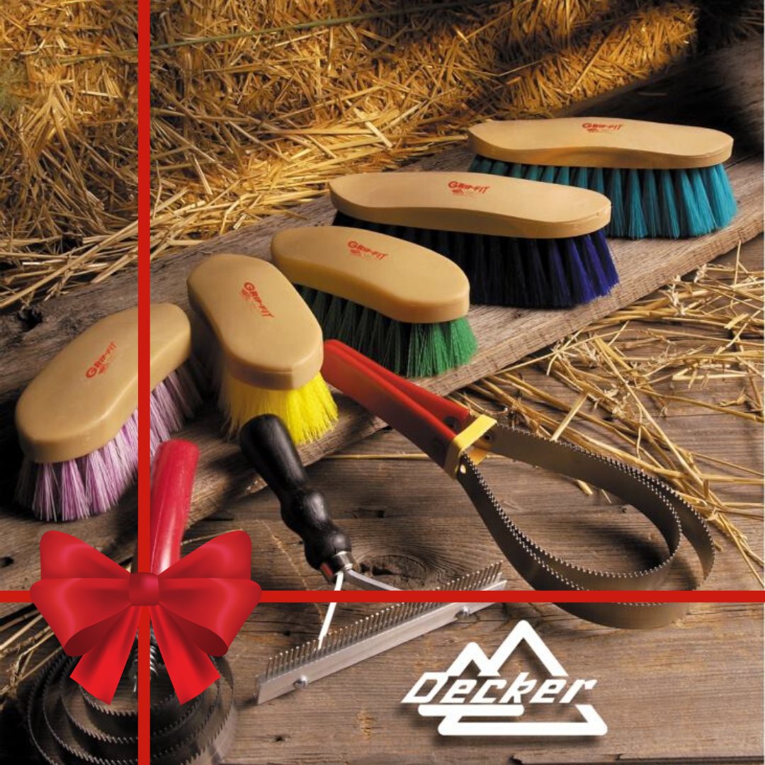 Day 5/24 -- Quality brushes &amp; grooming supplies make excellent stocking stuffers for the equestrian in your household. Choose <a href="/DeckerMfgCo/">Decker Manufacturing Company</a> as your go-to brush brand during the gifting season. 

Find a dealer near you visit noble-canada.ca

#NobleCanada #DeckerBrushes