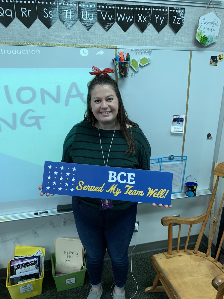 This is the second door award for both of these teachers! Miranda is Moving Mountains with her students and Roxanne is Serving her Team Well! Honored to work with both of them! <a href="/BearCreekElem/">Bear Creek</a> #teambce #bcebold @BCEMsL @BerghauserM