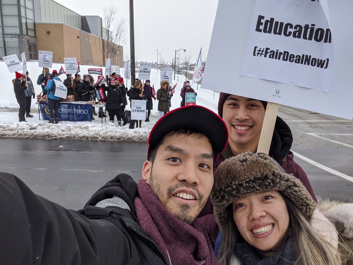Andy_Shin_'s tweet photo. 20,000 steps. 

4 cheers.  

Walking to Cornell community centre, to Markham stouffville hospital and back to bill Hogarth SS.  So happy to see superintendents, principals, and vice principals and many parents all support #NoCutsToEducation https://t.co/nZV4LD0xFZ