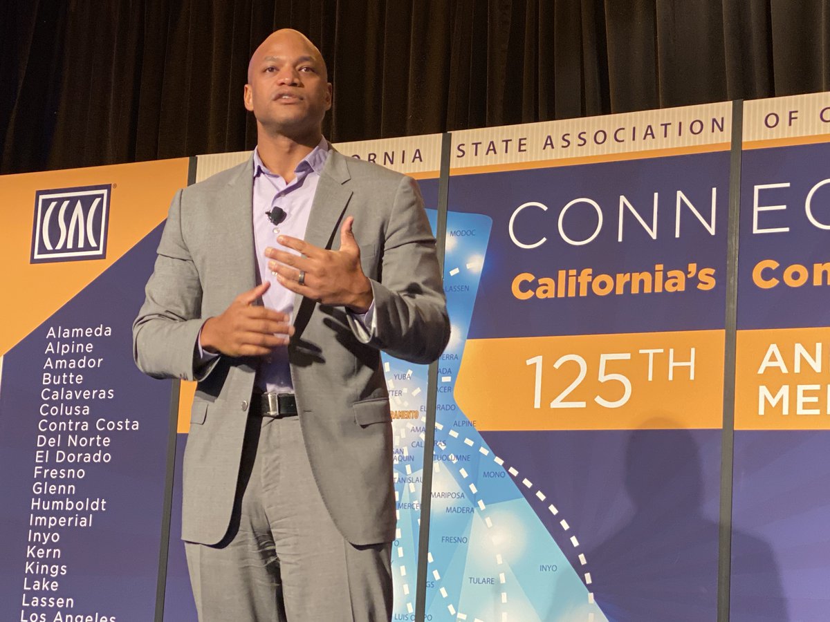 CSAC_Counties's tweet photo. "We aren't products of our environments. We are products of our expectations." CSAC Annual Meeting attendees were treated to a powerful speech this afternoon by best-selling author Wes Moore. @iamwesmoore @RobinHoodNYC #CSACAM19 https://t.co/KmXcp8AE4s