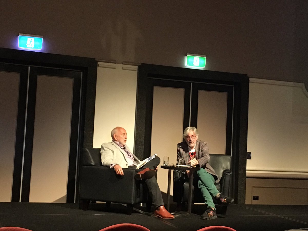 Plenary session <a href="/NAGSGambling/">National Association for Gambling Studies</a> David Walsh from <a href="/monamuseum/">Mona Museum</a> in conversation with Alex Blaszczynski. “#Gambling produces bad outcomes but in my case it produced Mona” #luck #art #money #betting #maths #Iwanthissneakers