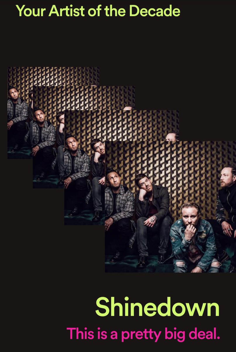 PCGamingPaladin's tweet photo. Wow that's a lot of hours listening to @Shinedown and not only were they my #1 artist for 2019 but for the whole decade too! Keep on rocking guys and thank you for doing what you do and making such amazing music! https://t.co/mlTDdSqD92