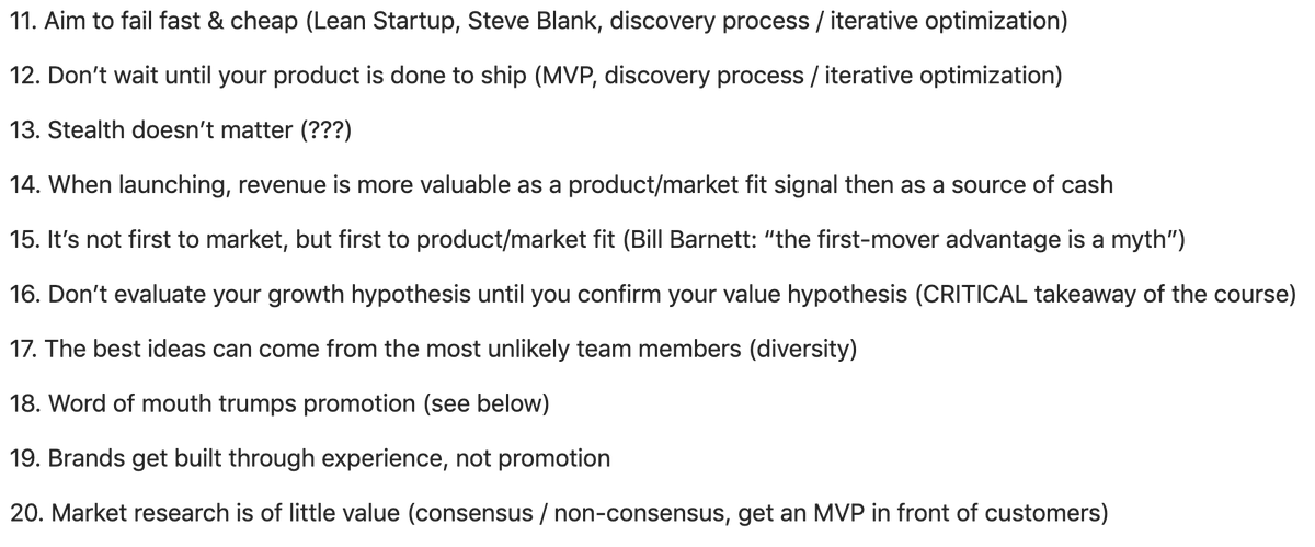 daveambrose's tweet photo. @ganeumann i found class notes for @arachleff's course at Stanford re. "aligning startups w. their market" (aka getting to product market fit).

the "Rachleff's 40 Axioms" section is fascinating as a reminder for anyone building today, esp. at the earliest stages.

https://t.co/fWMtrAjpDi https://t.co/mxExdi3b8Z
