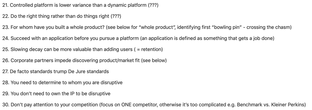 daveambrose's tweet photo. @ganeumann i found class notes for @arachleff's course at Stanford re. "aligning startups w. their market" (aka getting to product market fit).

the "Rachleff's 40 Axioms" section is fascinating as a reminder for anyone building today, esp. at the earliest stages.

https://t.co/fWMtrAjpDi https://t.co/mxExdi3b8Z