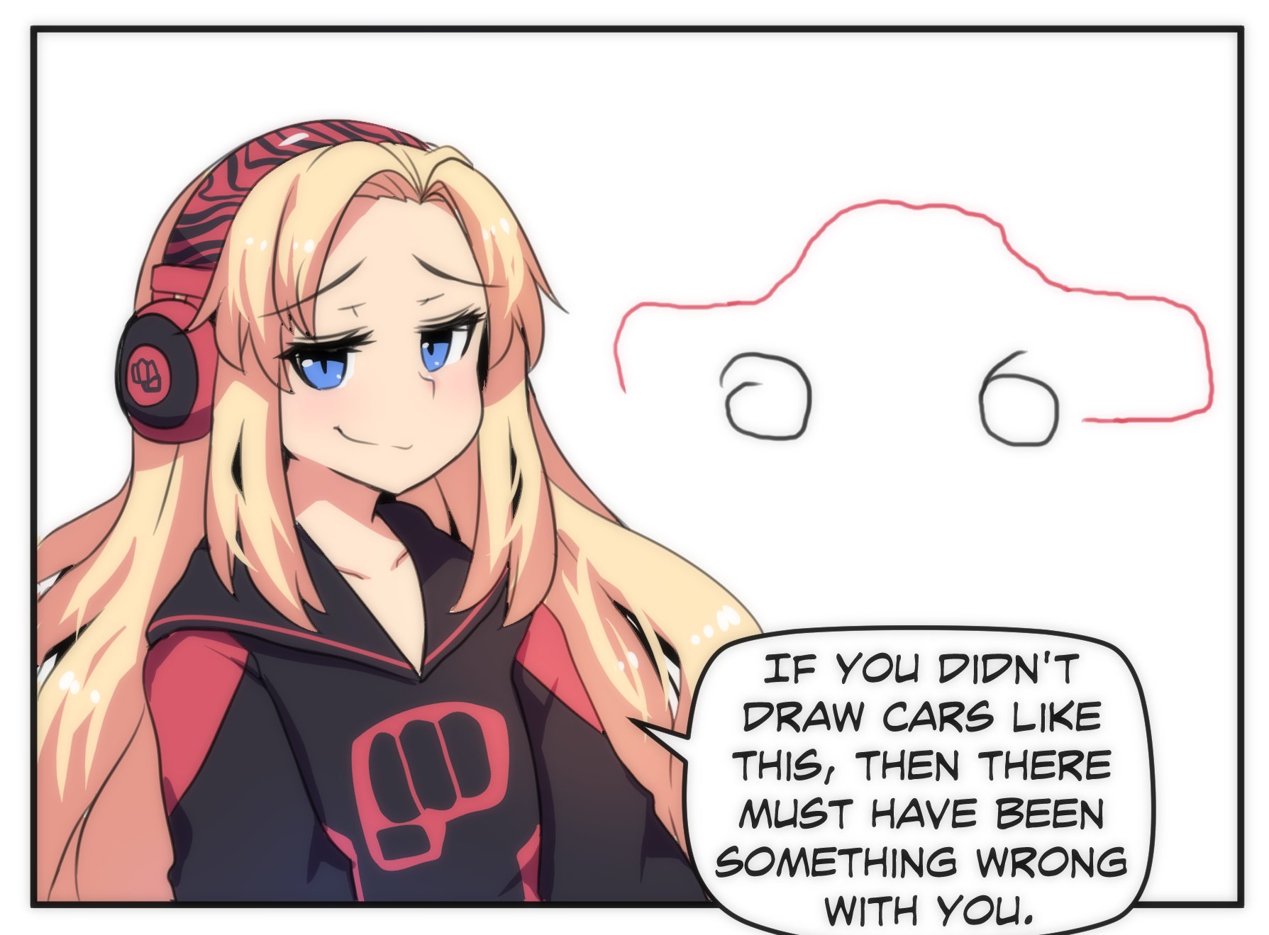 Merryweather Media on X My comic was roasted by Pewdiepie in meme review so I turned him into a smug anime girl so that I can be roasted by a smug anime
