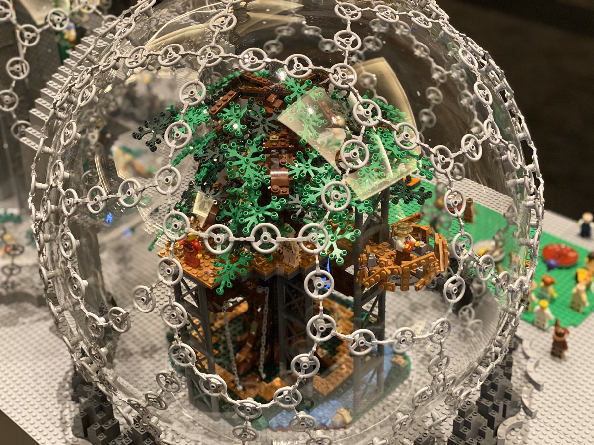 AWSEvents's tweet photo. Thanks @jasonburik from https://t.co/DASD3VKRF1 for the awesome  LEGO model of the Amazon Spheres you built at #reInvent over the course of 3 days. Our attendees have loved it as much as we have! https://t.co/lUdhH6b1Bj