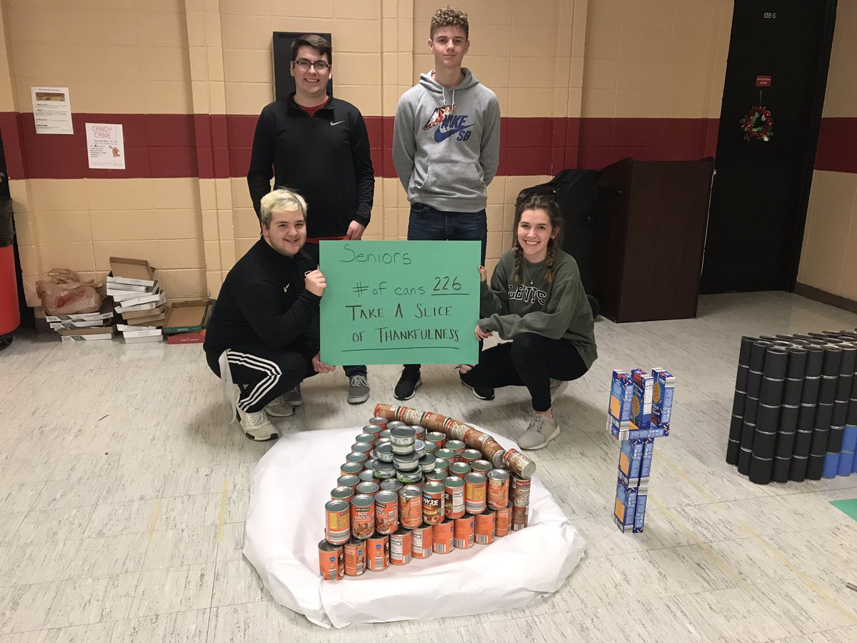 HNInteractClub's tweet photo. Happening Now!   HNHS Canstruction! https://t.co/eIXcsEvpSG