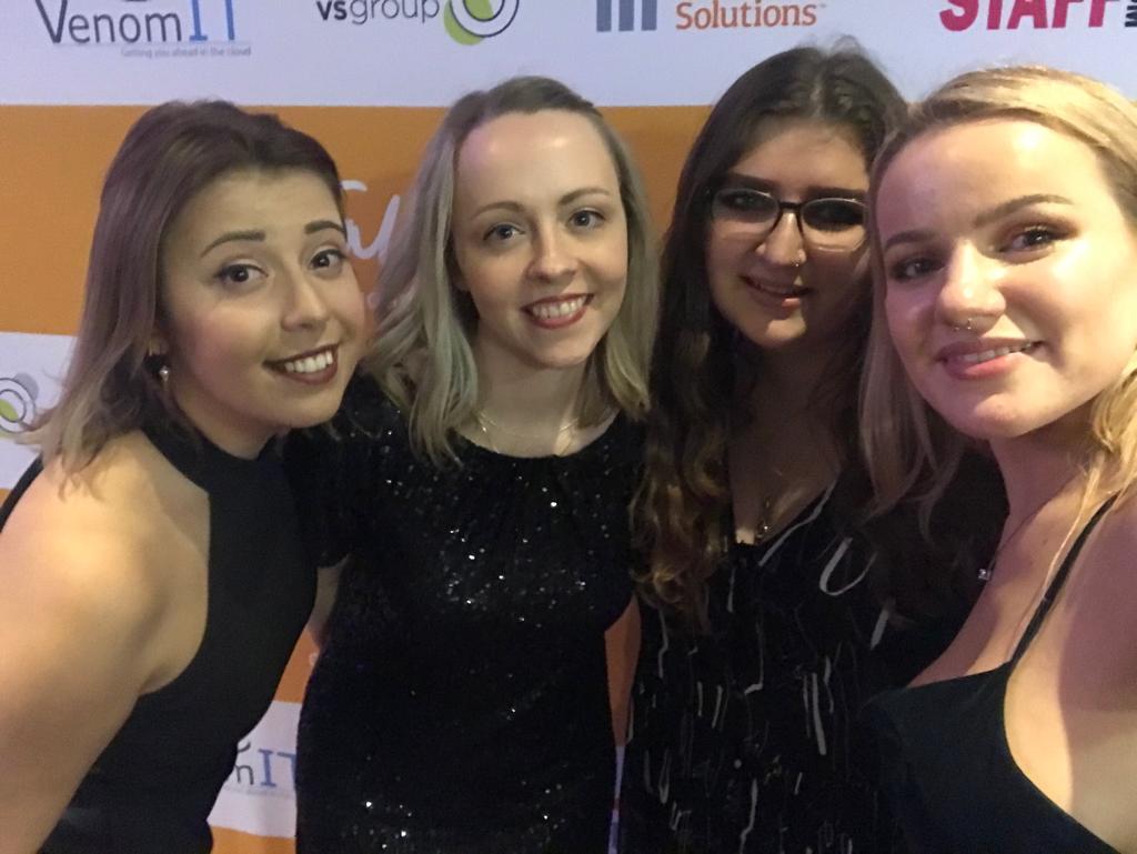 So unbelievably proud of our gals at Blue Caribou for winning the special commendation for the Best Video Production Company at The Talk of Manchester Awards!! 🙌🙌❤️

Congratulations girls such an amazing achievement!! 

 #eaglelabs #bluecaribou #Winners 

<a href="/BlueCaribouMcr/">Blue Caribou Productions</a>
