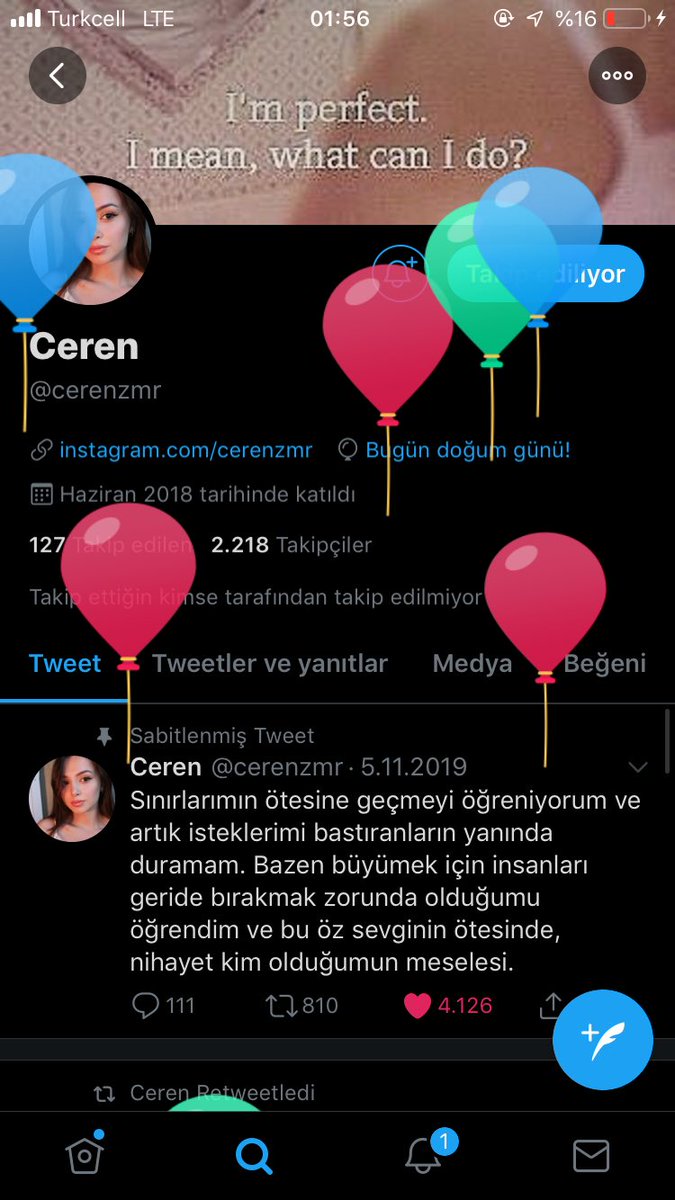 Doğum günün kutlu olsun ceren #Unutmayacagiz #CerenOzdemirİcinAdalet