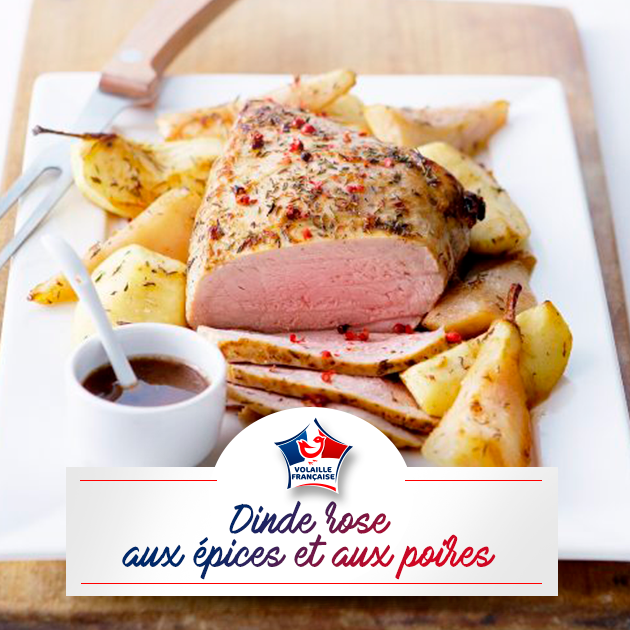 La saison des fêtes est ouvertes 🎄

Pour l'occasion, nous vous proposons de tester les filets de dinde rose aux épices et aux poires ! Un délicieux plat de saison 👉 bit.ly/2OarsKA