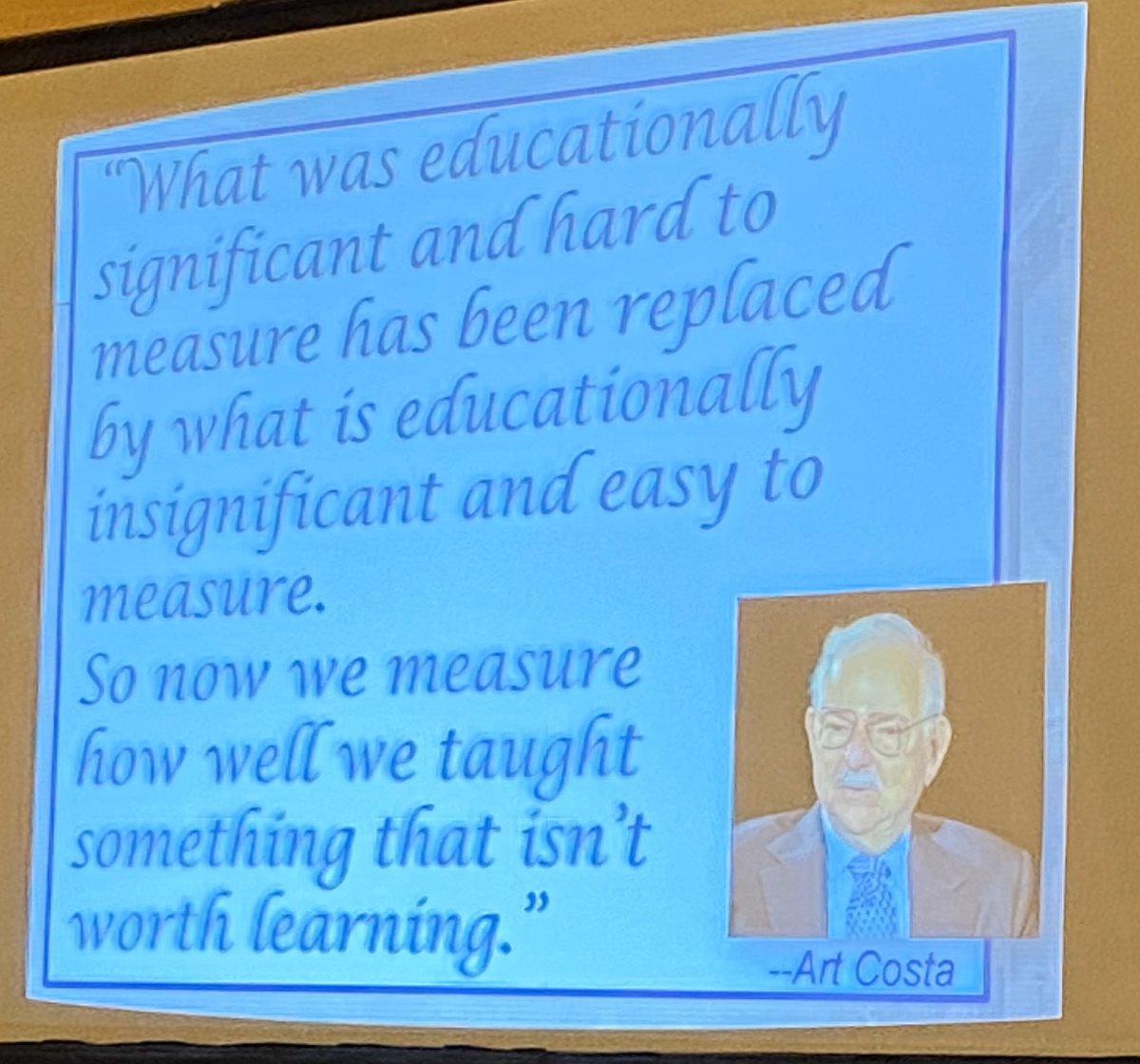 lambert_kellie's tweet photo. This is exactly what our Superintendent has been talking about! This slide just popped up in the “Concepts, Essential Questions, &amp; Inquiry: What Would Socrates Do?” Session at #TAGT #giftED19 conference!  #1lisd https://t.co/lIzQQpnmqQ