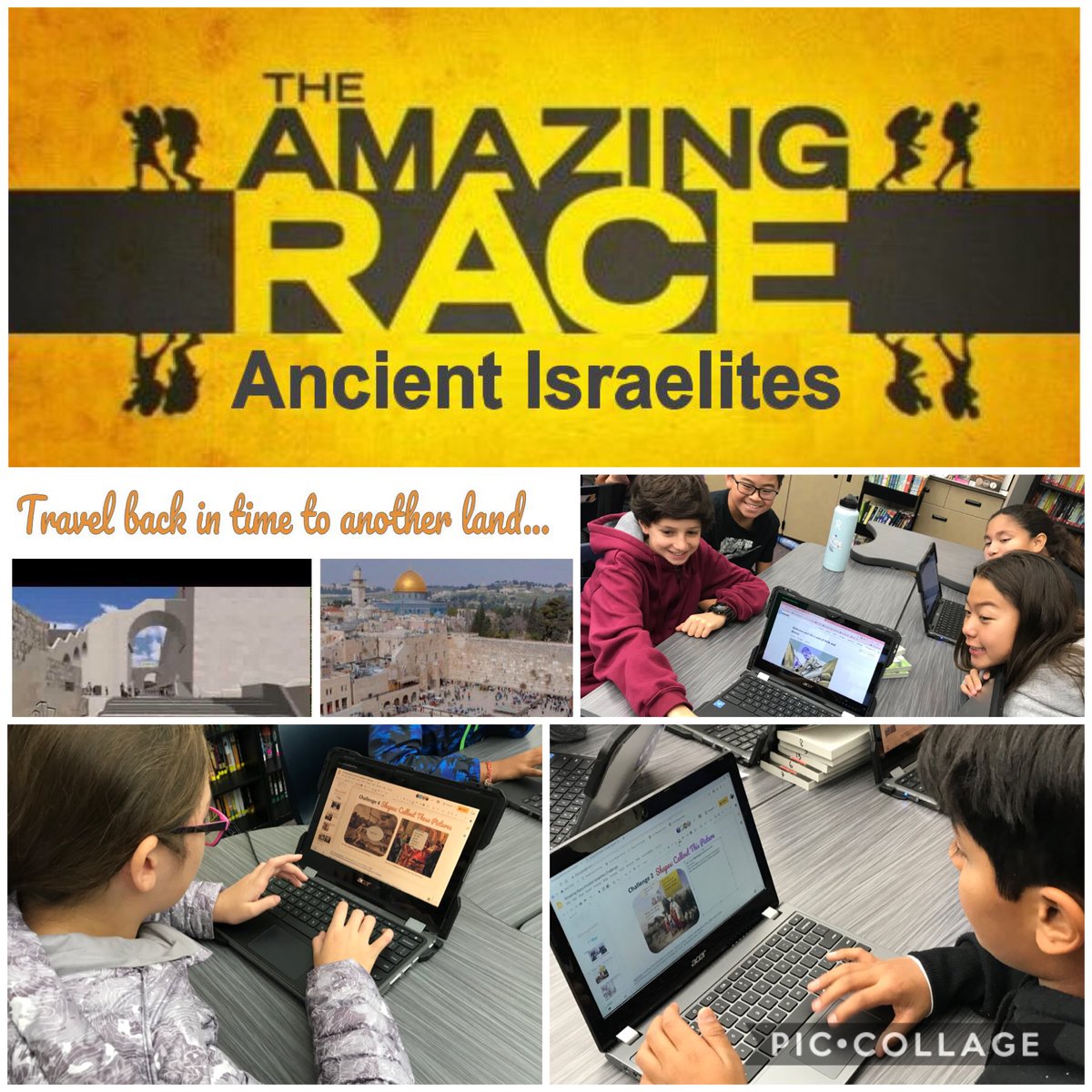 miagittlen's tweet image. 6th graders are teaming up to learn about the ancient Israelites using the @Newsela article "Hebrews and the Land of Milk and Honey." This #AmazingRace includes adding speech bubbles &amp;amp; building a timeline. So fun! docs.google.com/presentation/d… #NewselaChat #teamUMS #sschat