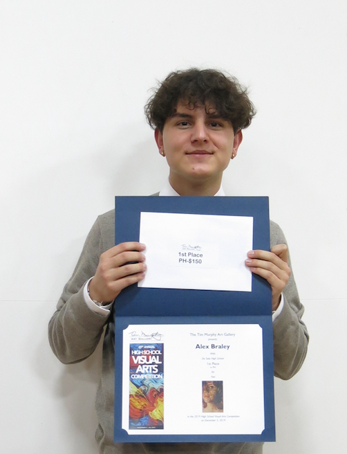 DhsArts's tweet photo. DHS student, Alex Braley won first place in the Photography category at the Tim Murphy High School Art Competition tonight. 23 schools participated and over 1000 art works were submitted. Sydney D'Andrea, Erica Hoelting and Julie Steeb also had work selected for the show. https://t.co/toE01n3DVo