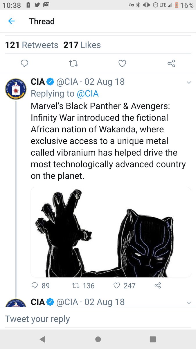 And here we are: The CIA, Disney and the Black Panther.