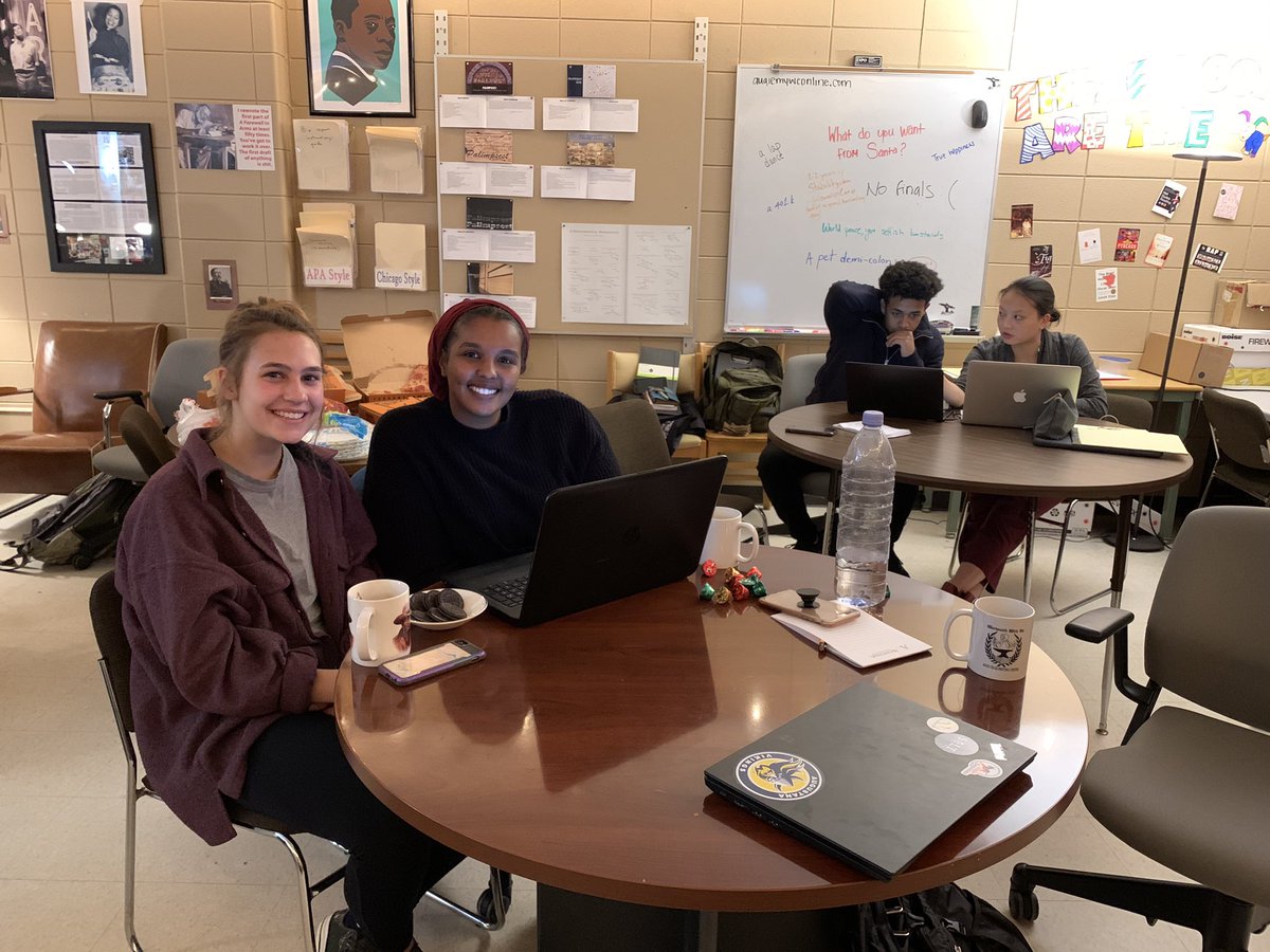 AugieWriting's tweet photo. Madeline working with Najma the legend in her last #IntlWriteIn.
Nine more pizzas arriving shortly! https://t.co/39ka4CyFn1