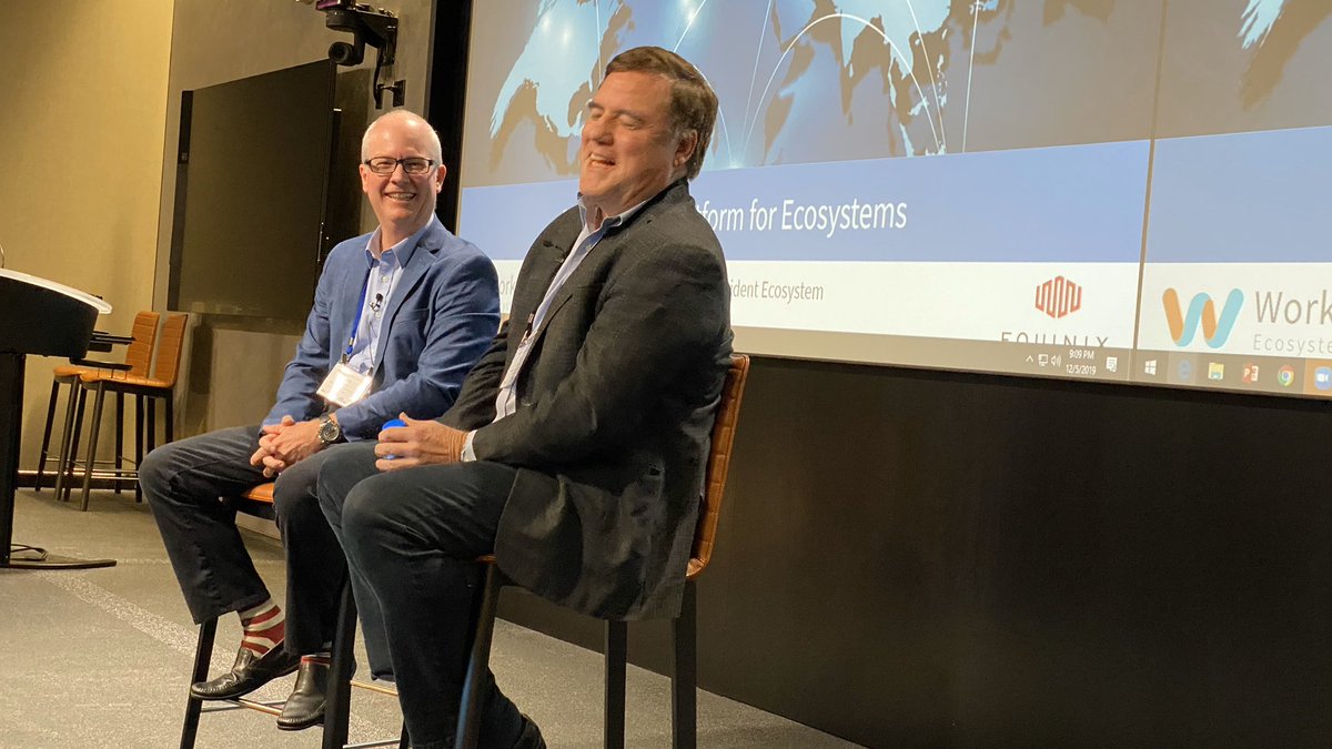 rwang0's tweet photo. MyPOV: @gregwfox @stevesteinhilbe @equinix @workspan #ecs2019 #ecosystemcloud https://t.co/423vUZoAaS