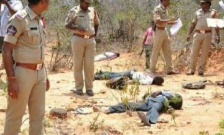 venkatmalasani's tweet photo. #hyderabadpolice #Encounter https://t.co/n1VcAKZoOb