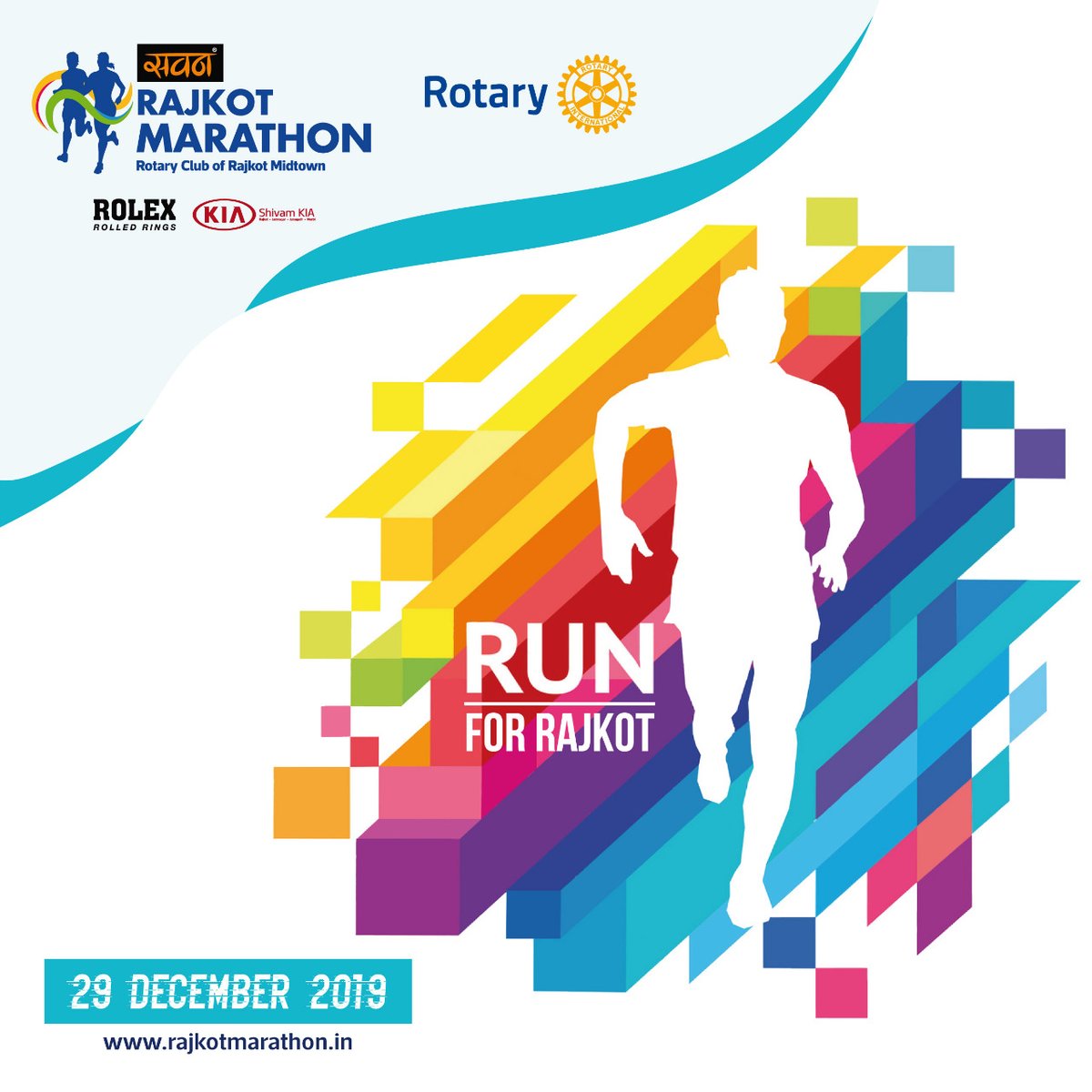 RajkotMarathon's tweet photo. Let's Run for Rajkot Marathon 2019.
Do Register Online @ https://t.co/WM6OVER8tf
#RajkotMarathon #Marathon2019 #HalfMarathon #Marathon #Cyclofun #MarathonRajkot #Running #RunRajkot #Rajkotians #Fitness #FitIndia #RunforCountry #RotaryClub #RangiluRajkot #RCRM #RajkotCycleClub https://t.co/LkBY7FD1Tm