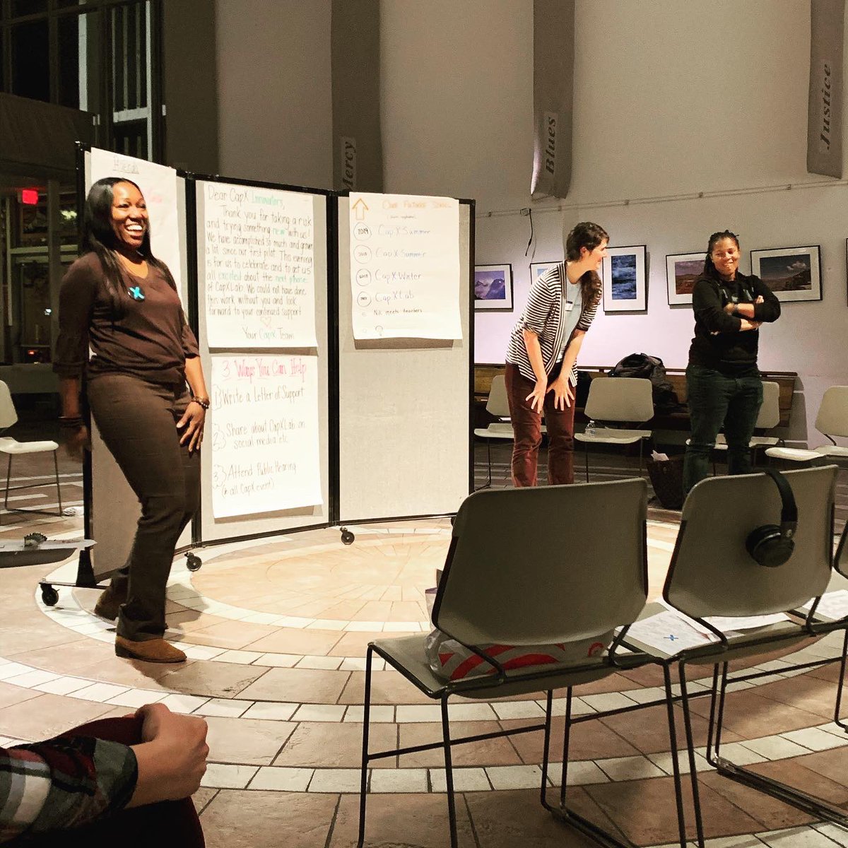 CSpyres's tweet photo. Amazed at tonight’s celebration with @capxlab! So ready for this community to become a school. The passion is clear from teachers, parents, and students (who begged to keep writing about why they love this group). What a special #capxfamily! #abundance #eXpectus #capxlab https://t.co/Xm7xIRYfx6