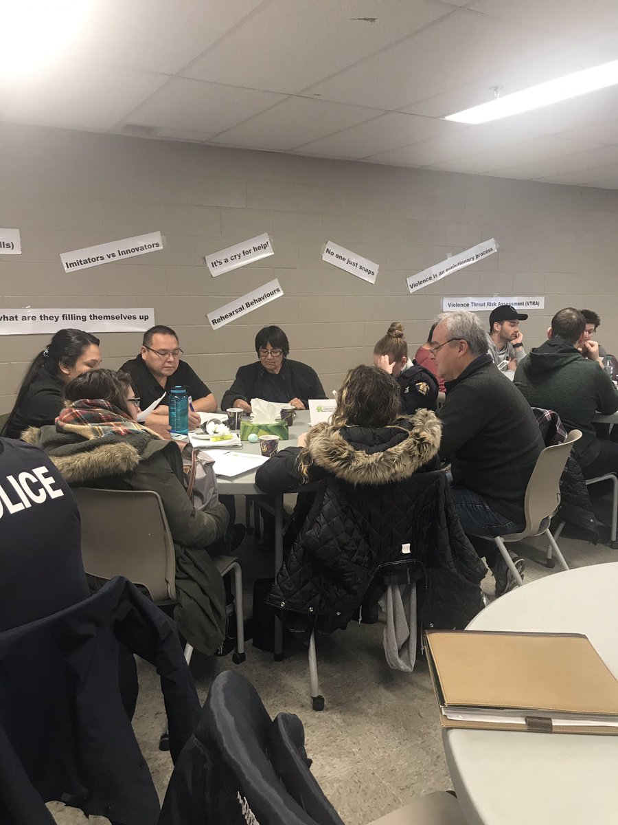 northernteach's tweet image. VTRA Level 1 Training La Ronge Great mix of educators, RCMP and community agencies from throughout the North!!#NLSD113  #NACTATR #LLRIB