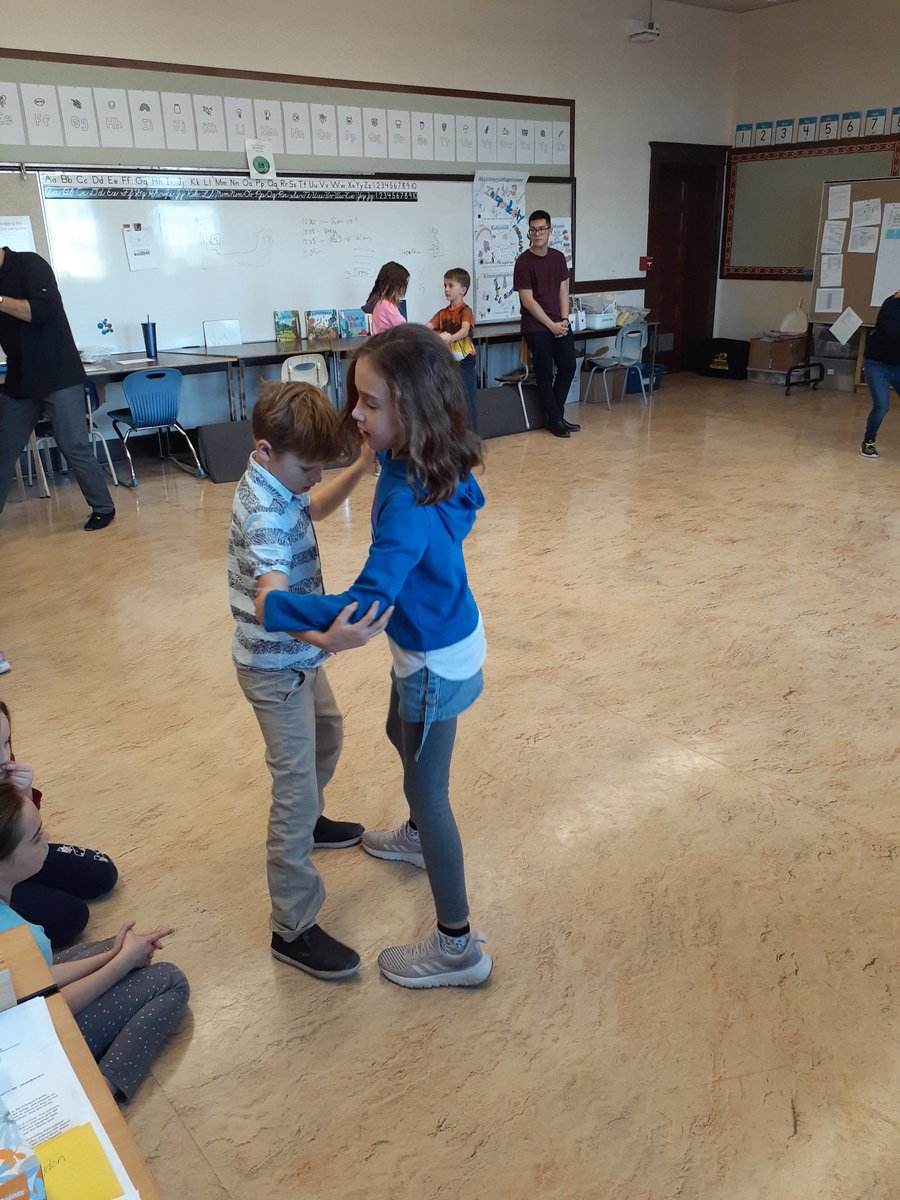 kearneysclass's tweet photo. Full day of learning today as we visited the @Glenbow to learn more about the Blackfoot and first settlers.  For a cherry on top we learned some more tango steps.  Kids should sleep well tonight! https://t.co/yeL5wasNxr