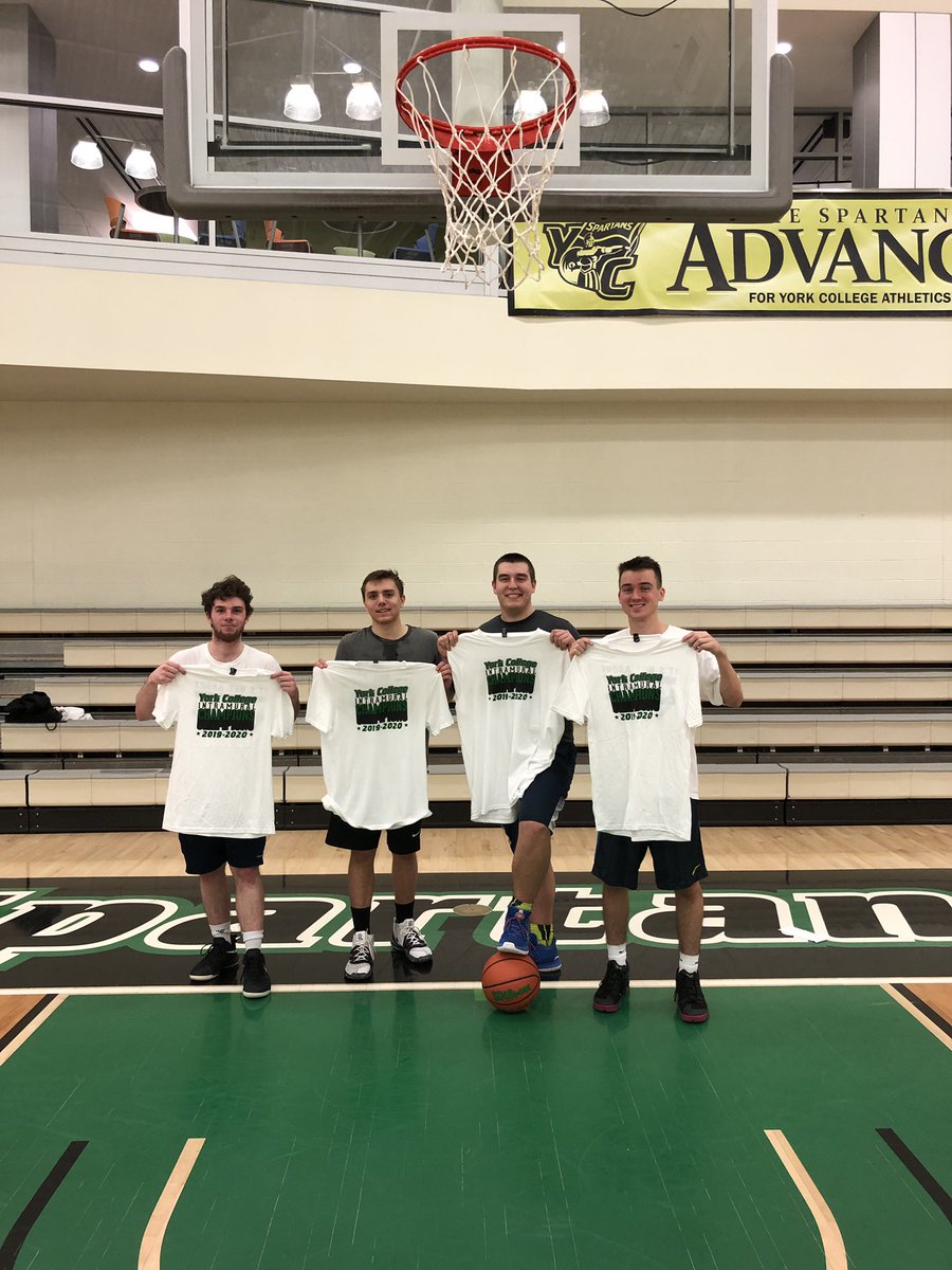 YCPCampusRec's tweet photo. Congratulations to our Men’s 3v3 Basketball Champions - Trust the Process! #YCPIM https://t.co/Xm0YtuZtSg