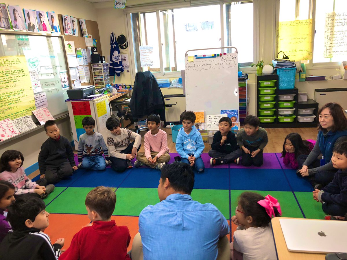 zang_ava's tweet photo. Sometimes, you don’t have to fly to some fancy conference, you learn more from the teacher next door. Thank you @thesultanofsing @kalchoEdTech @KISWilson @pypjerome  for opening your door and letting me learn from you! #opendoor #kisobserveme #KIS_SeoulCampus #kispride https://t.co/WLOntEusCL