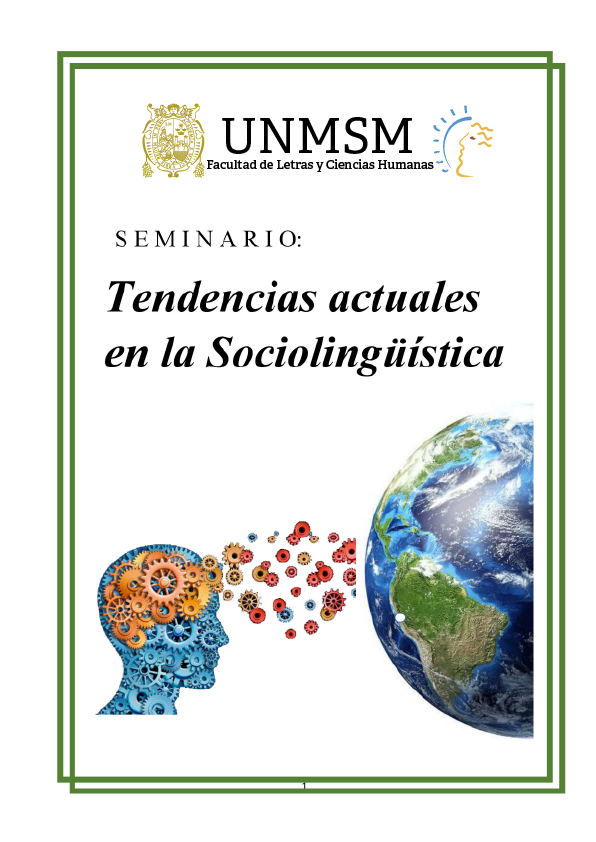 letrasUNMSM's tweet photo. #Mañana #EventosLetras #LingüísticaUNMSM 

Compartimos el programa del Seminario «Tendencias actuales en la sociolingüística».

No te pierdas las ponencias y descubre las investigaciones en el campo de la socioligüística que se están realizando en nuestra facultad. https://t.co/Mtsj1HyC4B