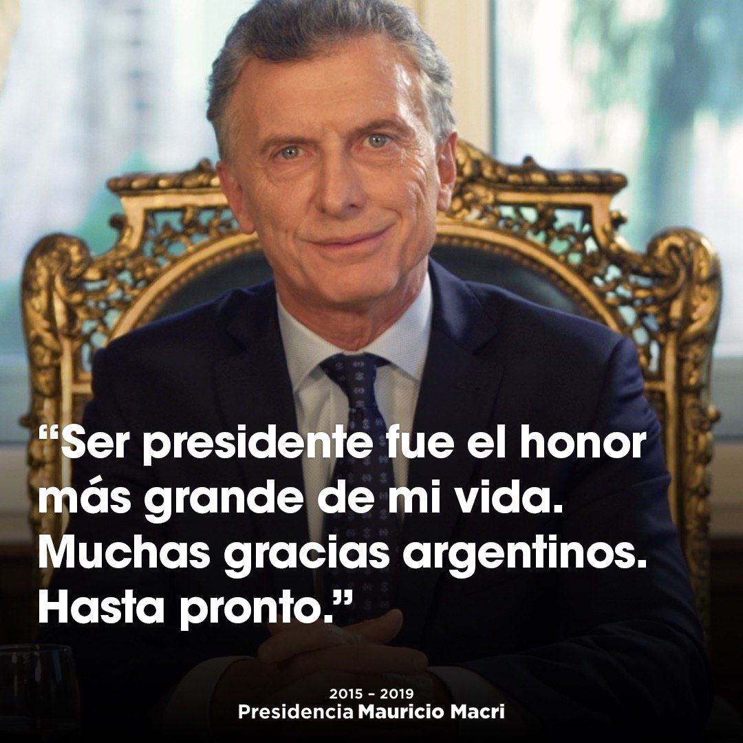 florderepublica's tweet photo. Hasta ahora presidente @mauriciomacri 
#EstoRecienEmpieza 
#MauricioEstamosConVos
#7DGraciasMauricio https://t.co/gz223gPDO4