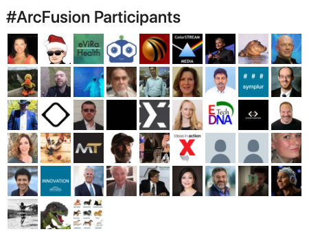 eViRaHealth's tweet photo. #ArcFusion Influencers via @symplur:
@IrmaRaste @evankirstel @avrohomg @eViRaHealth @Duncande @ChrisMarkCOBURN @SafiBahcall @geochurch @jdiannedotson @janicemccallum
Congratulations to all for a great event & a robust conversation!🔥
Can u find yourself among the names & faces?🤓 https://t.co/4TP7TrSiF9