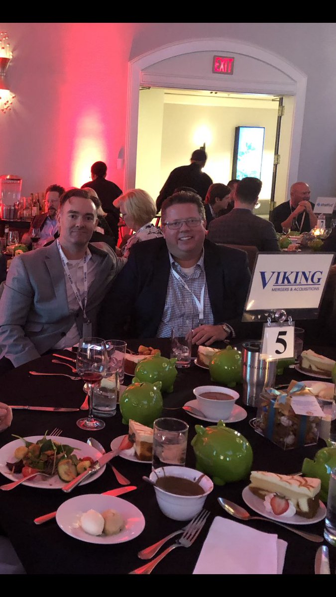 josh_vikingma's tweet photo. Me and my brother & partner in crime (and the best M&A professional in the business) Greg Ponder at the #cbjfast50 @vikingmergers https://t.co/g821BNfflC