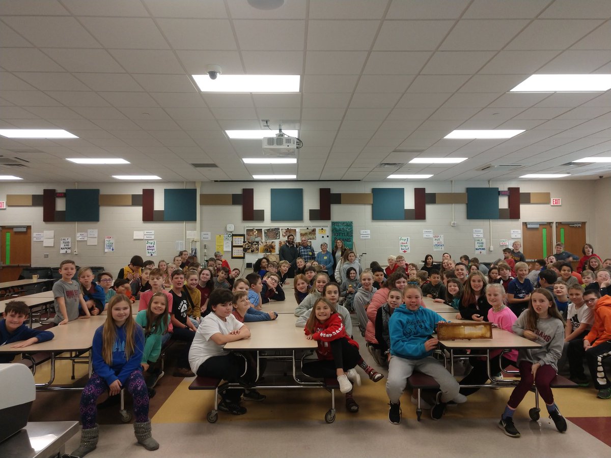 wormusca's tweet photo. As part of our Bee the Change PBL, fifth graders learned from local bee experts today! A big thank you goes out to Mrs. Boyd, Mr. and Mrs. Kiefer, and Mr. Richards for speaking to us. https://t.co/tHVIvIx0yy