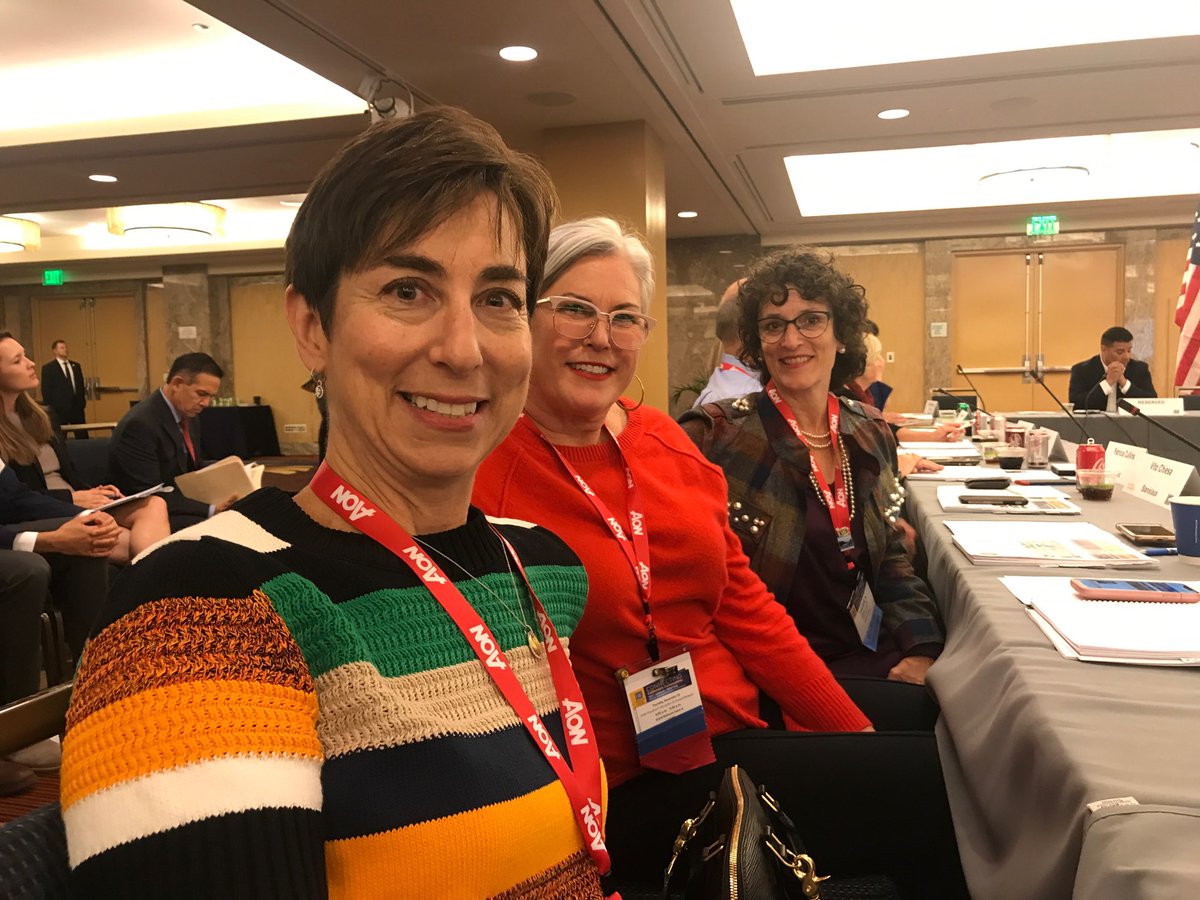 SupEllenberg's tweet photo. I'm having a great week filled with informative discussions, empowering speakers and diverse perspectives at the @CSAC_Counties Annual Meeting. I'm sitting with Solano County Supervisor Erin Hannigan and Butte County Supervisor Debra Lucero.
#CSACAM19 #WeAreD4 https://t.co/tefNNs5haI