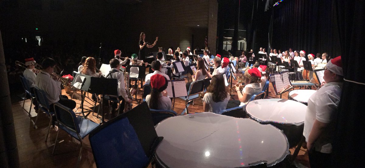 7th Grade Band at the Winter Concert! They sound fantastic!