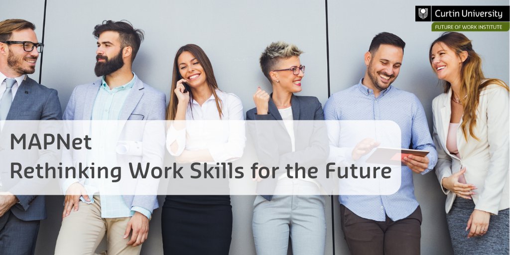 Curtin_FOWI's tweet photo. What work skills and activities will enable success in the future? 👨💻👩🔧👨⚖️👩⚕️👩🎓👩🏫
📢 Introducing #MAPNet by @fowi_griffin and the team here.
https://t.co/XFbHhpqxvo https://t.co/3L1aoguR70