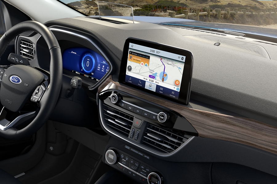 Never get lost again thanks to Waze Technology. Operate Waze through your Ford vehicle's touchscreen and stay informed of changing traffic conditions and accidents.