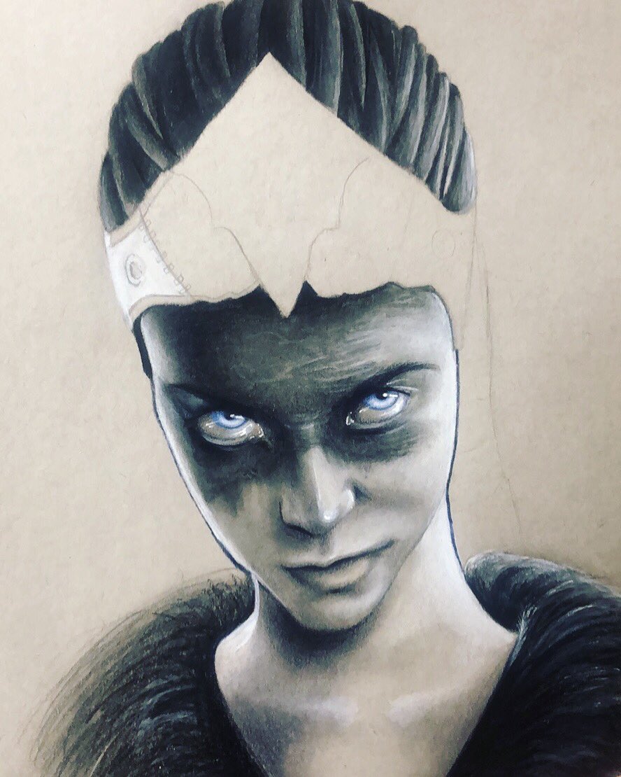 naysoji's tweet photo. Howdy friends, here is something I’ve been working on recently! 
.
.
.
#hellbladesenuassacrifice #hellblade #senuassacrifice #senua #blackandwhite #art #artwork #doodle #doodling #draw #drawing #instaart #ink #inking #crayola #colored #color #illustrate #illustration #naysoji https://t.co/6n98LT9VN3