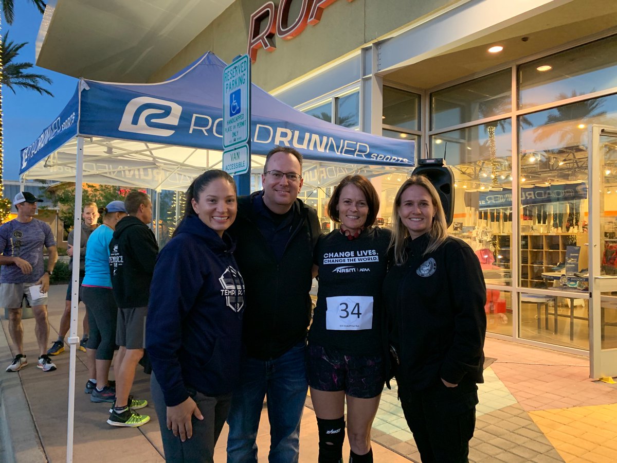TempePDB2V's tweet photo. Getting ready for our #TempePDB2V Community Fun Run! Runners are set to start in 5 minutes! https://t.co/HAO7U0i4y6
