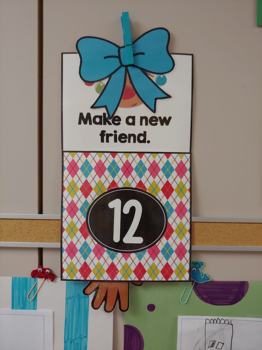 RavondaW's tweet photo. 12 days of kindness...today my class made new friends. They made new friends in @MrsBellvin_LLE class. They were a little shy at first but after some modeling of how to meet a new person they got the hang of it. @HumbleISD_LLE #playtolearntoplay https://t.co/9aR6jWQSn3