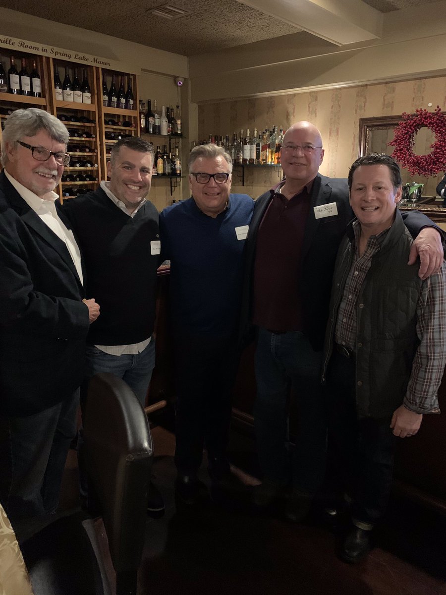 Delbarton's tweet photo. Delbarton alumni celebrate Christmas a tad early tonight at Spring Lake Manor — join us for some holiday cheer! #delbartonalumni #brotherhood https://t.co/kHOvAfmdRT