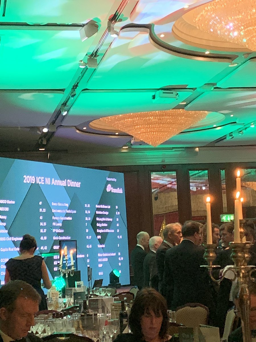 Great night with our team, partners and friends at the <a href="/ICE_NIreland/">ICE Northern Ireland</a> dinner in Belfast #ICENIDinner