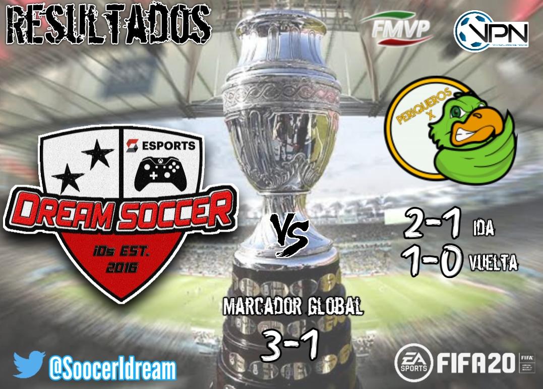 SoccerIdream's tweet photo. Resultados de ayer en la Copa FMVP, en espera del sorteo para conocer a nuestro rival de la siguiente ronda eliminatoria ⚽🔥
#ForzaiDs #SiempreUnidos #CopaFMVP #VPN #ProClubs #eSports #FIFA20 https://t.co/8jQ5jvLpmB