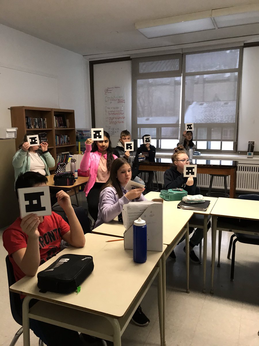 TanisLattanzio's tweet photo. Introduced students to Plickers today. It was a hit! @alcdsb_ecth https://t.co/vg0HTBWS4Z